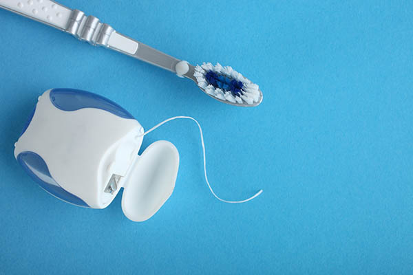 Brush or Floss First