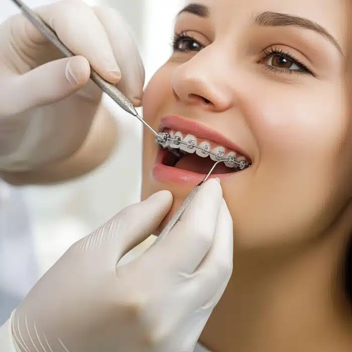 can you chew gum with braces