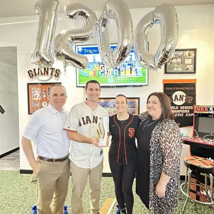 Drs. and Angel Rep Karen – 1200 Milestone